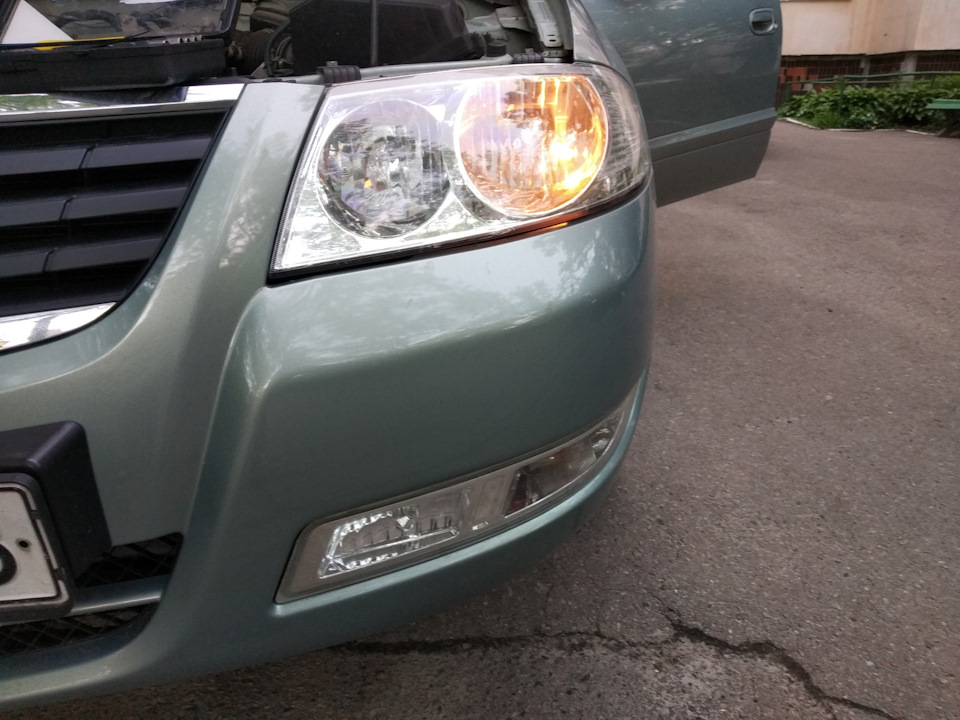 Зняв Led лампи габаритів 4