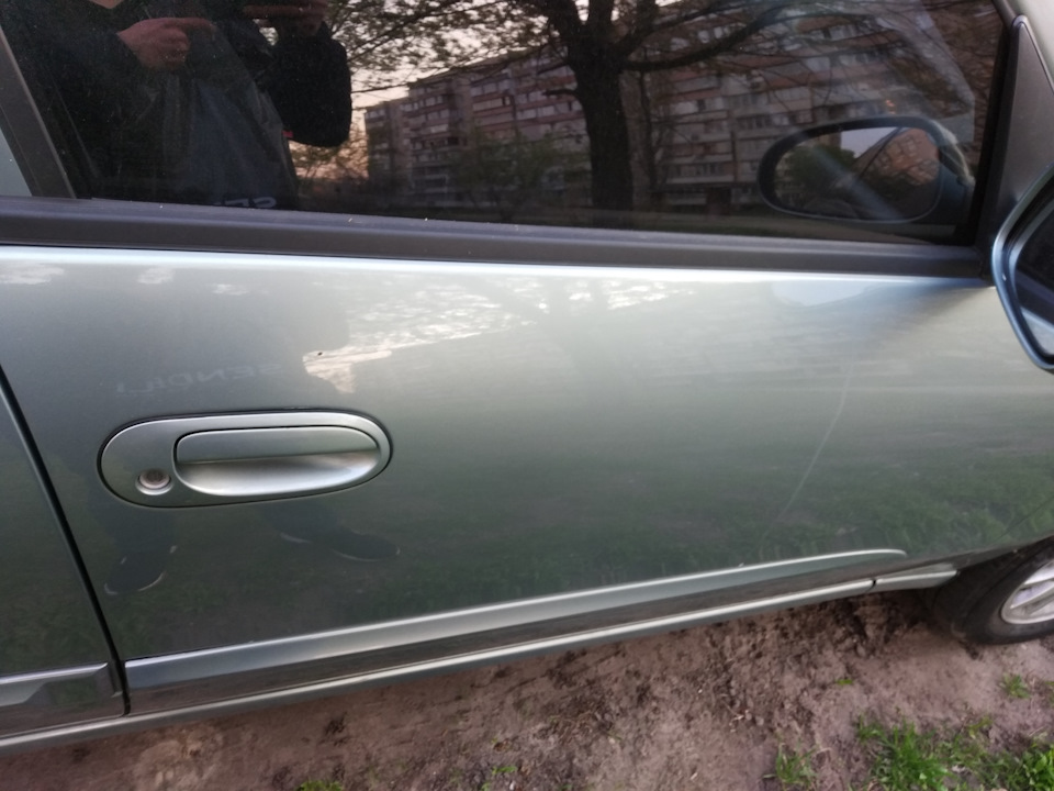 В салоні вода, усунення причини 4