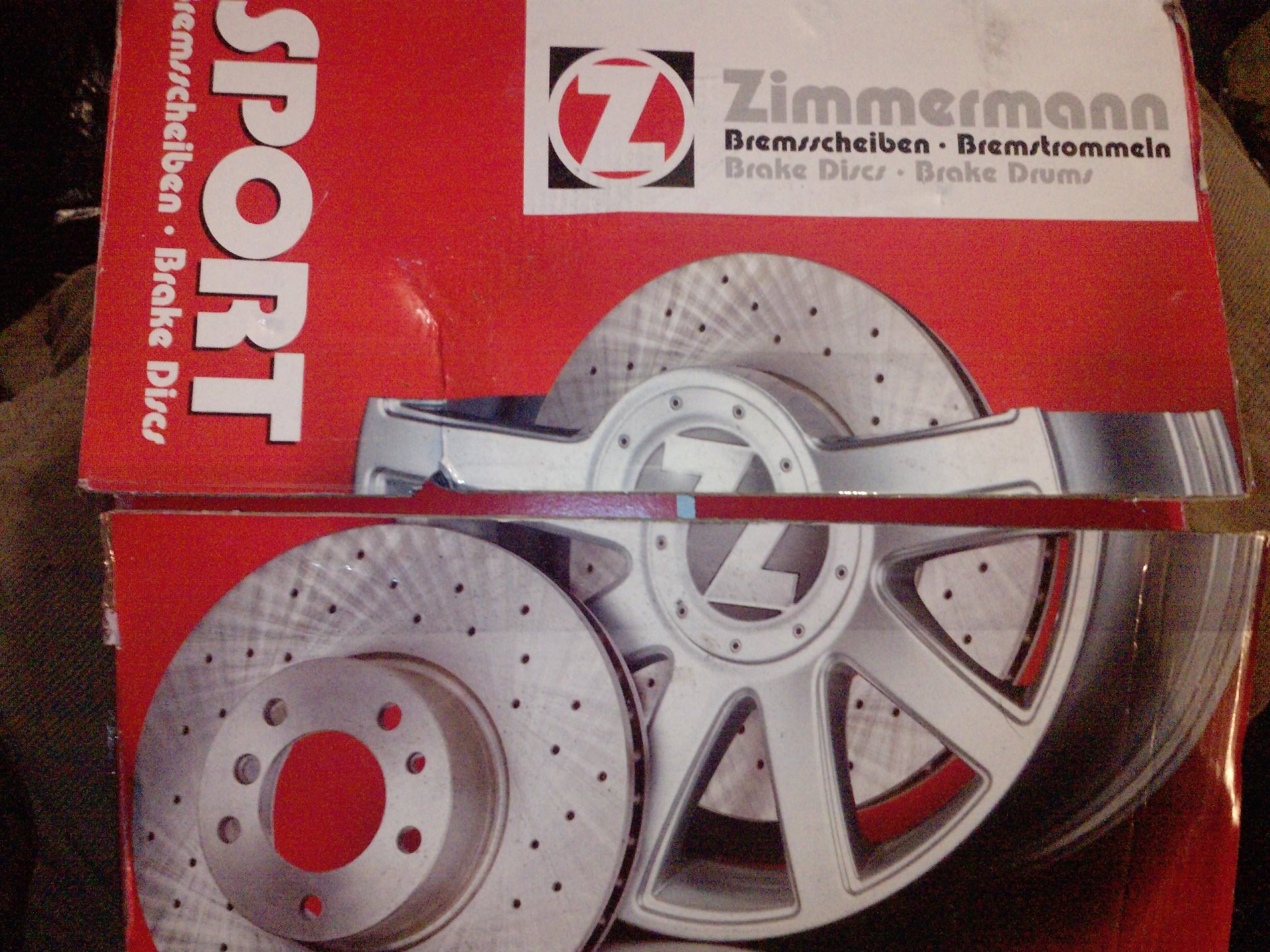 Нові гальмівні диски ZIMMERMANN 3
