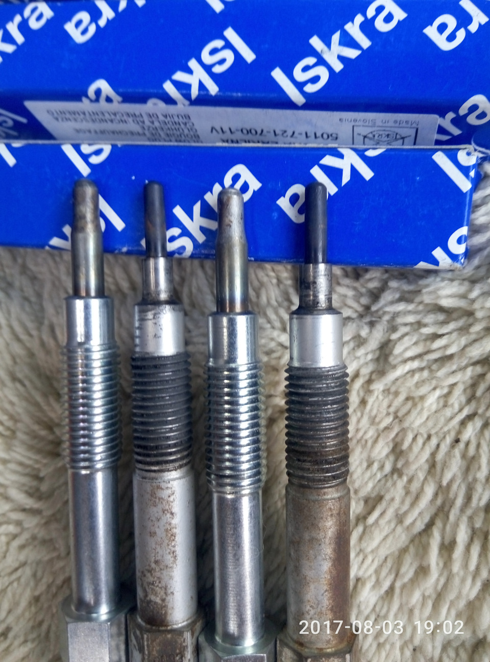 Свічки розжарювання. 4
