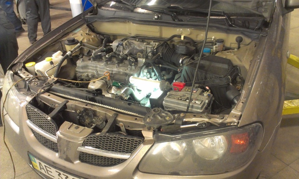 Заміна тосолу almera n16 5