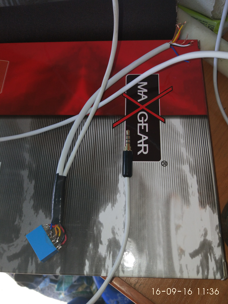 установка модуля mp3, usb, bluetooth в штатну магнітолу 4