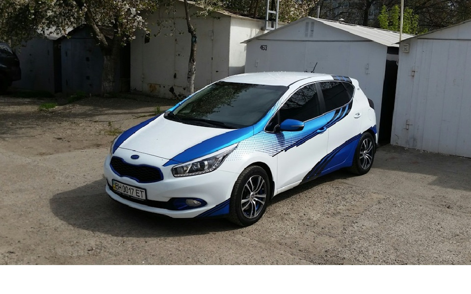 LED- війки фари Kia Cee'd 3