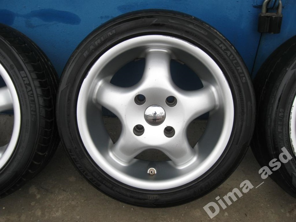 Диски R15 Aluett 4x114,3 Nissan Toyota ET35 7J Германия Продажа 5