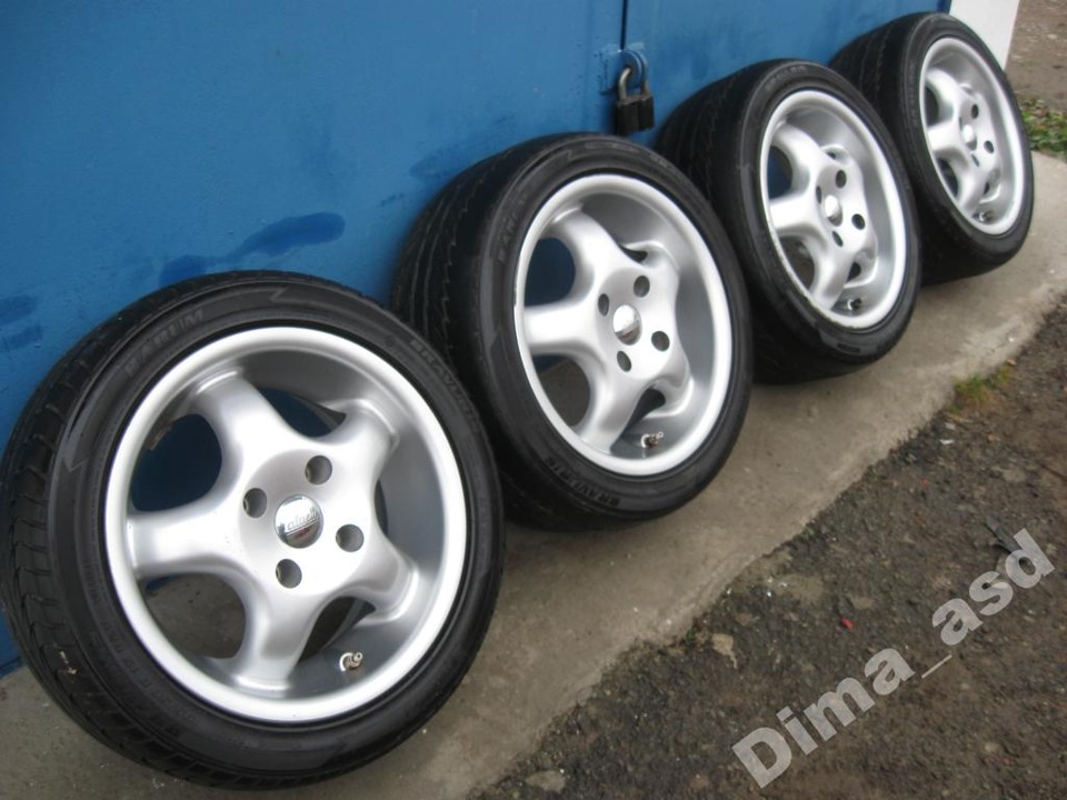 Диски R15 Aluett 4x114,3 Nissan Toyota ET35 7J Германия Продажа 1