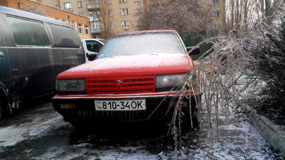 Зимуємо просто неба, але нам не звикати))