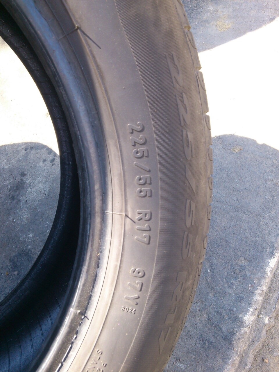 Продам гуму FIRELLI 225\55\r17 ПАРА! Літо 3