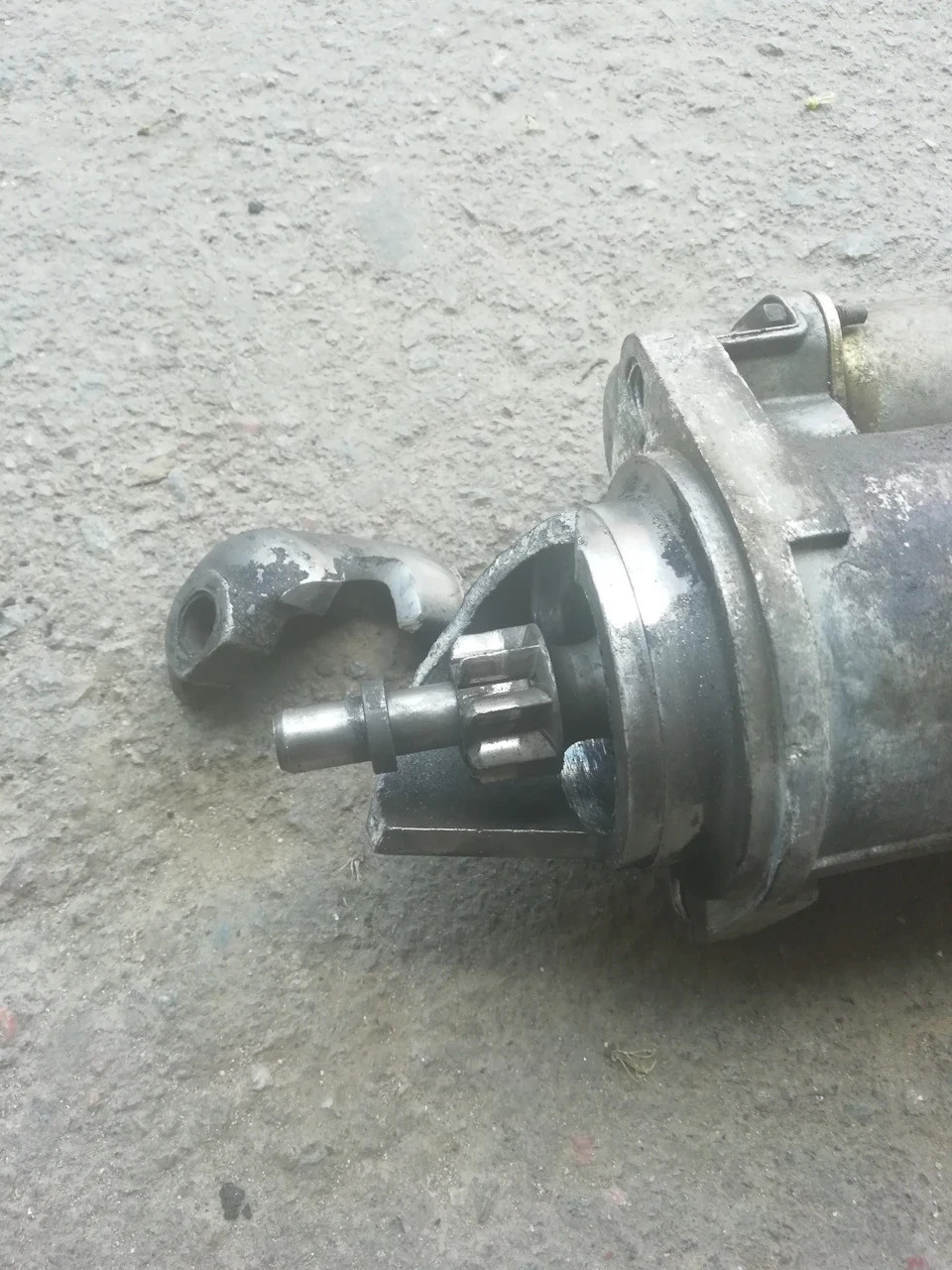 Стартер Sr20de сказав привіт