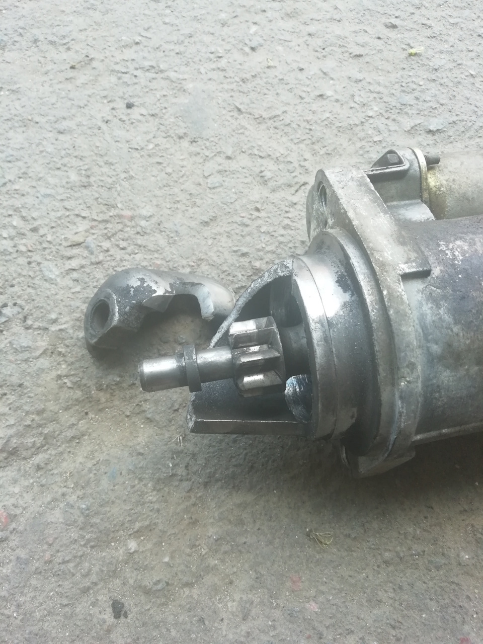 Стартер Sr20de сказав привіт 1