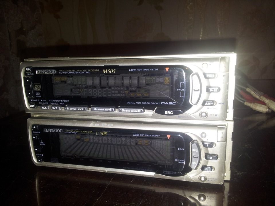 KENWOOD CD/MD DECK M505 D505 1