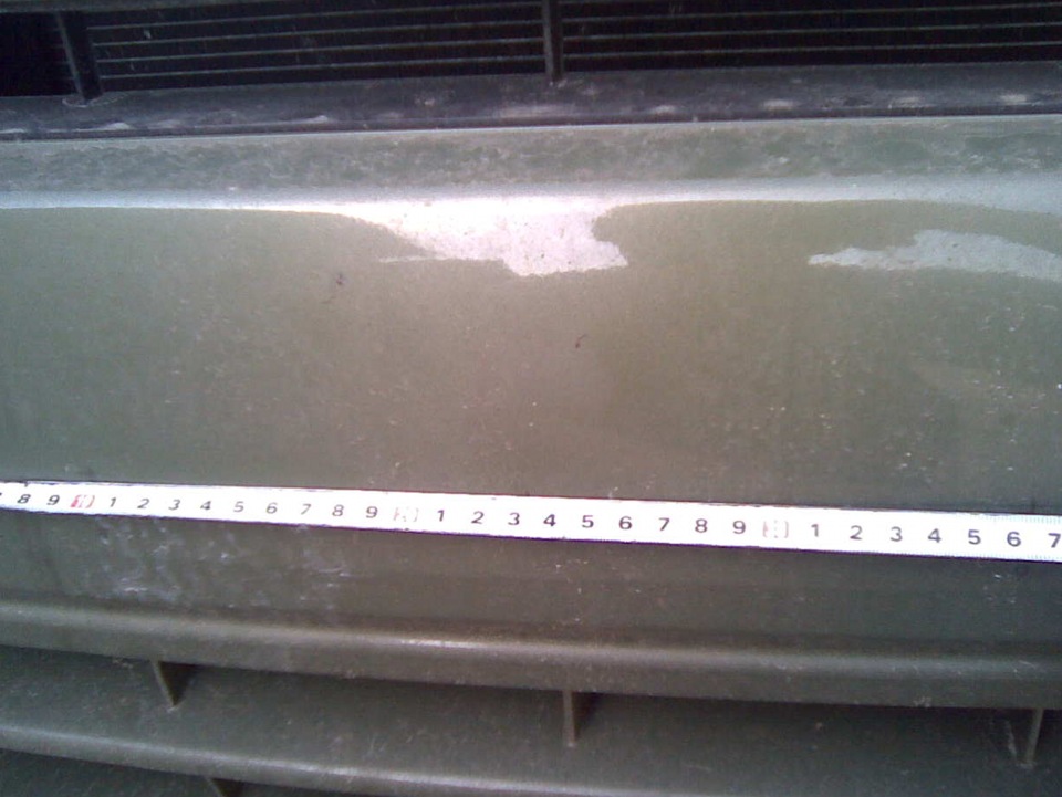 Установка License plate bracket 2