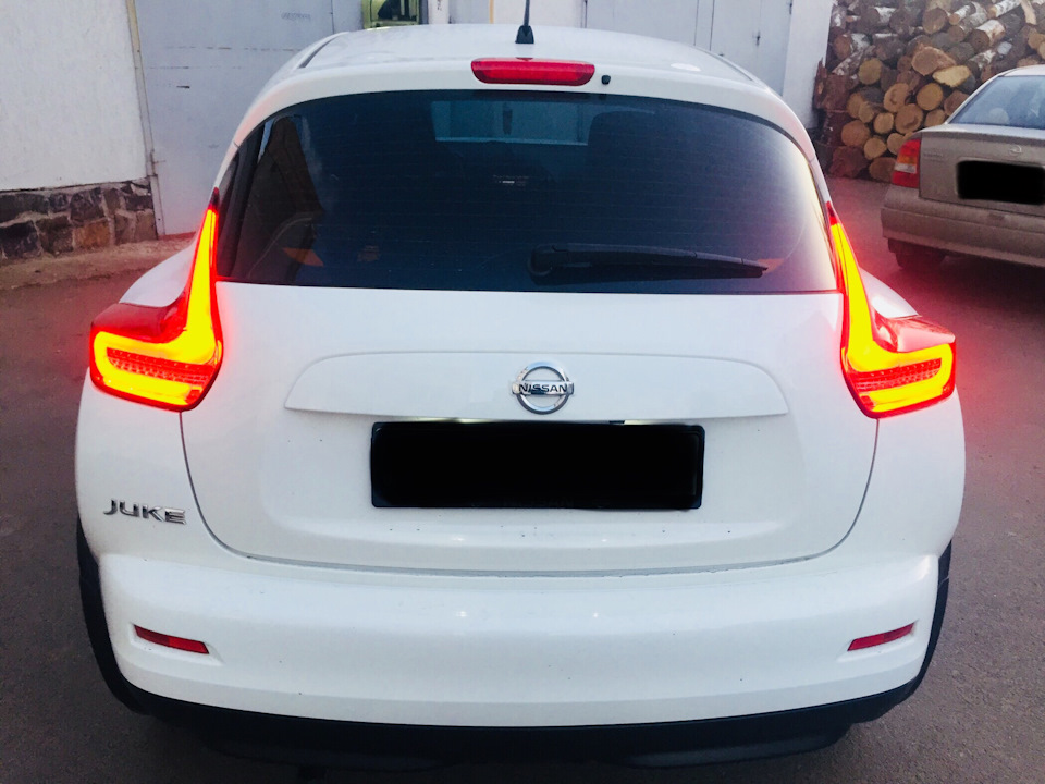 Здійснилося! Встановив задні ліхтарі Nissan Juke Full led 3