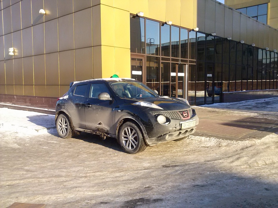 Перші сніги на Juke Puke with Kenda tire 2