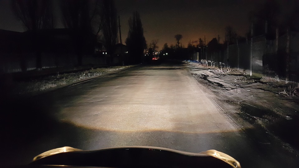 Як світить ретрофіт 1