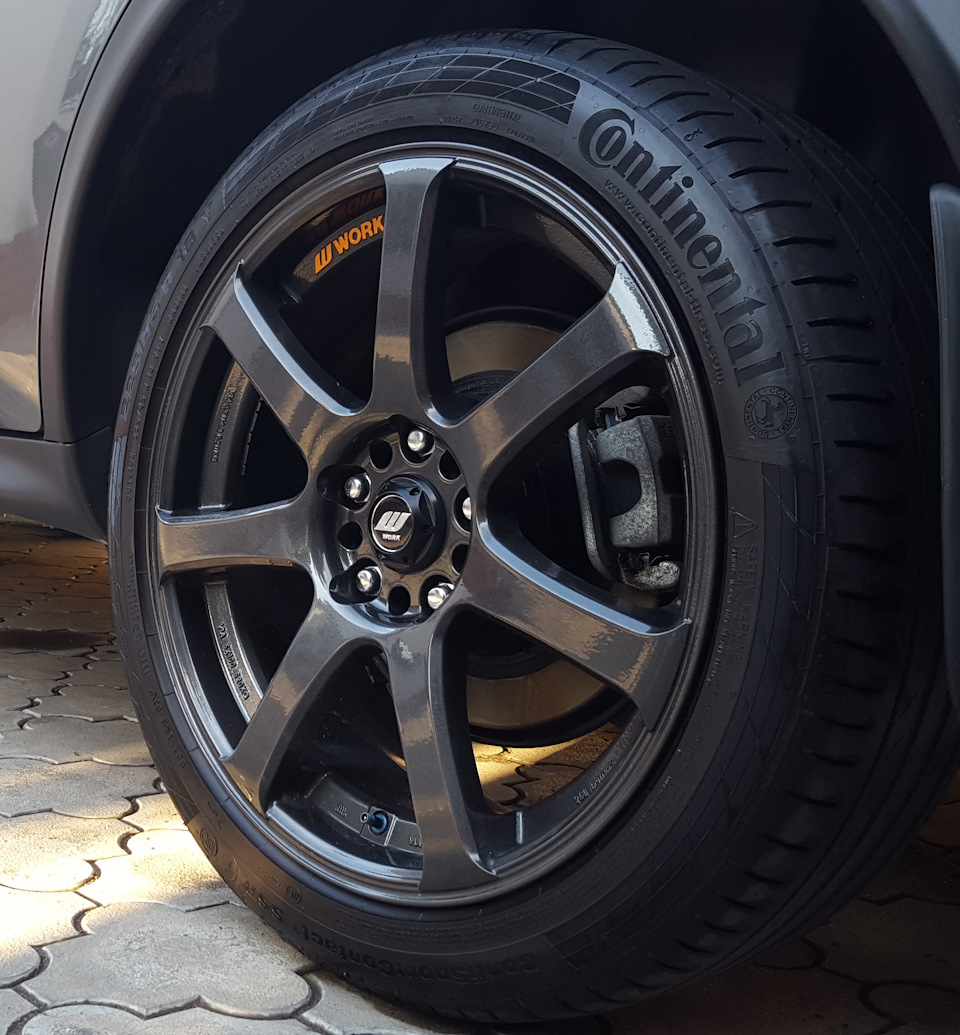 WORK XT 7 & ContiSportContact 225/45 R18 3