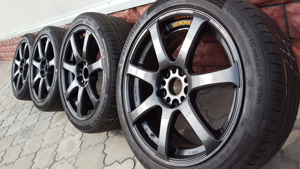WORK XT 7 & ContiSportContact 225/45 R18 1