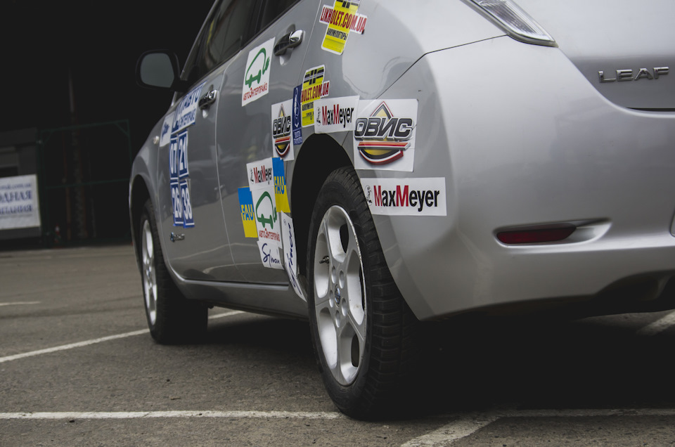 Гордий переможець Nissan Leaf 4