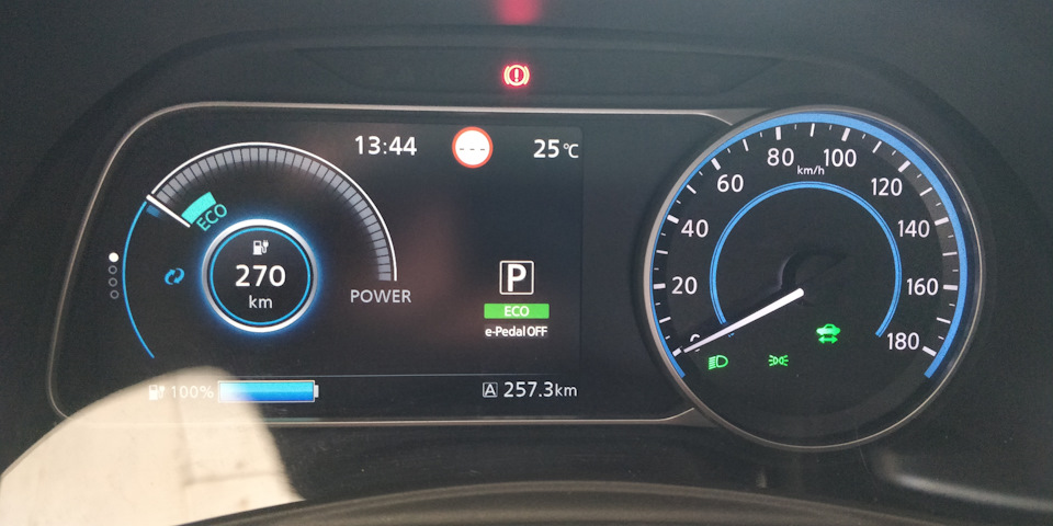 Реальний пробіг Nissan Leaf 40kw 1