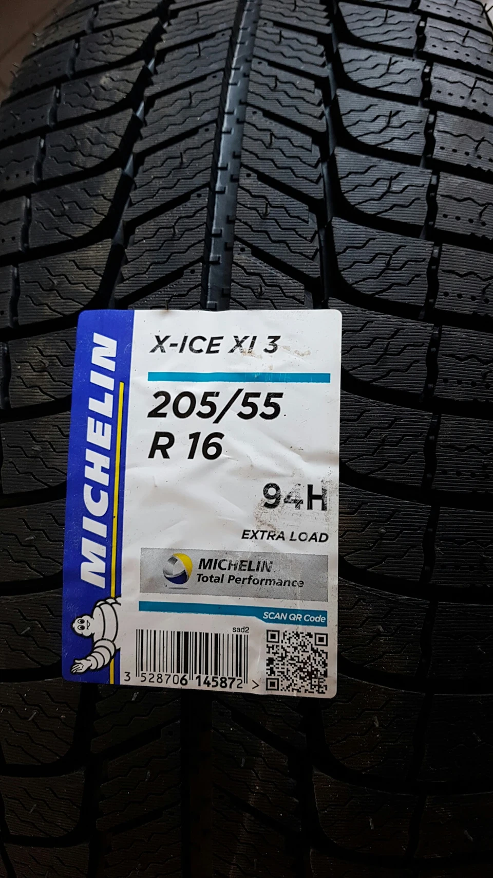 Зимова гума michelin x-ice xi3