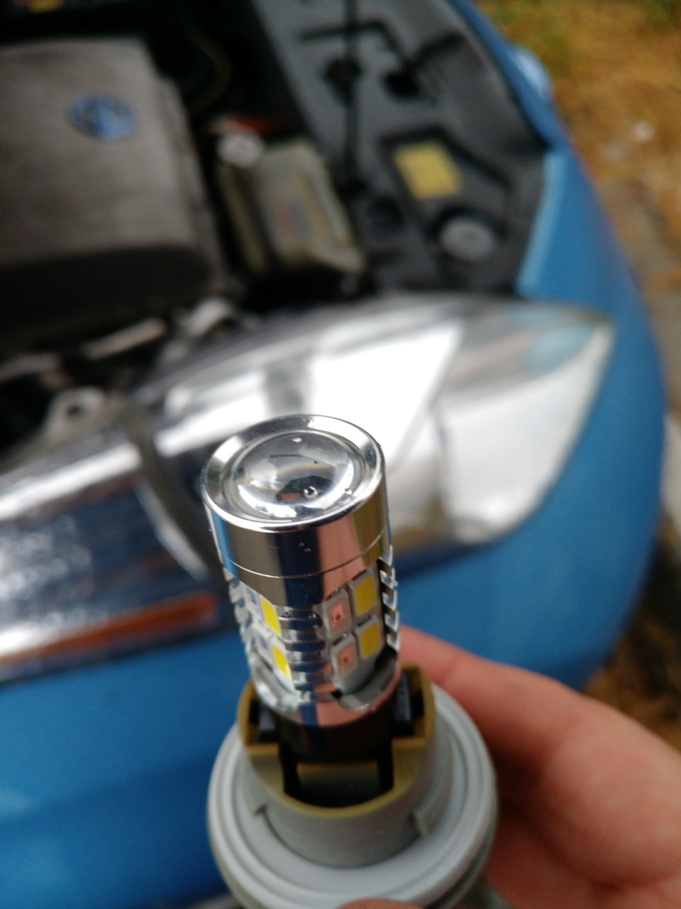 Чергові LED-лампи (габарити+поворотники). Заміна двірників 3