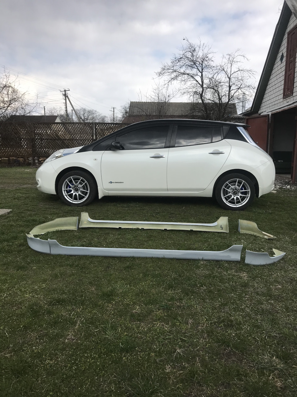 Обважування на Nissan Leaf 3