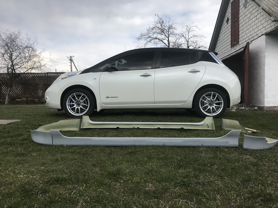 Обважування на Nissan Leaf 2