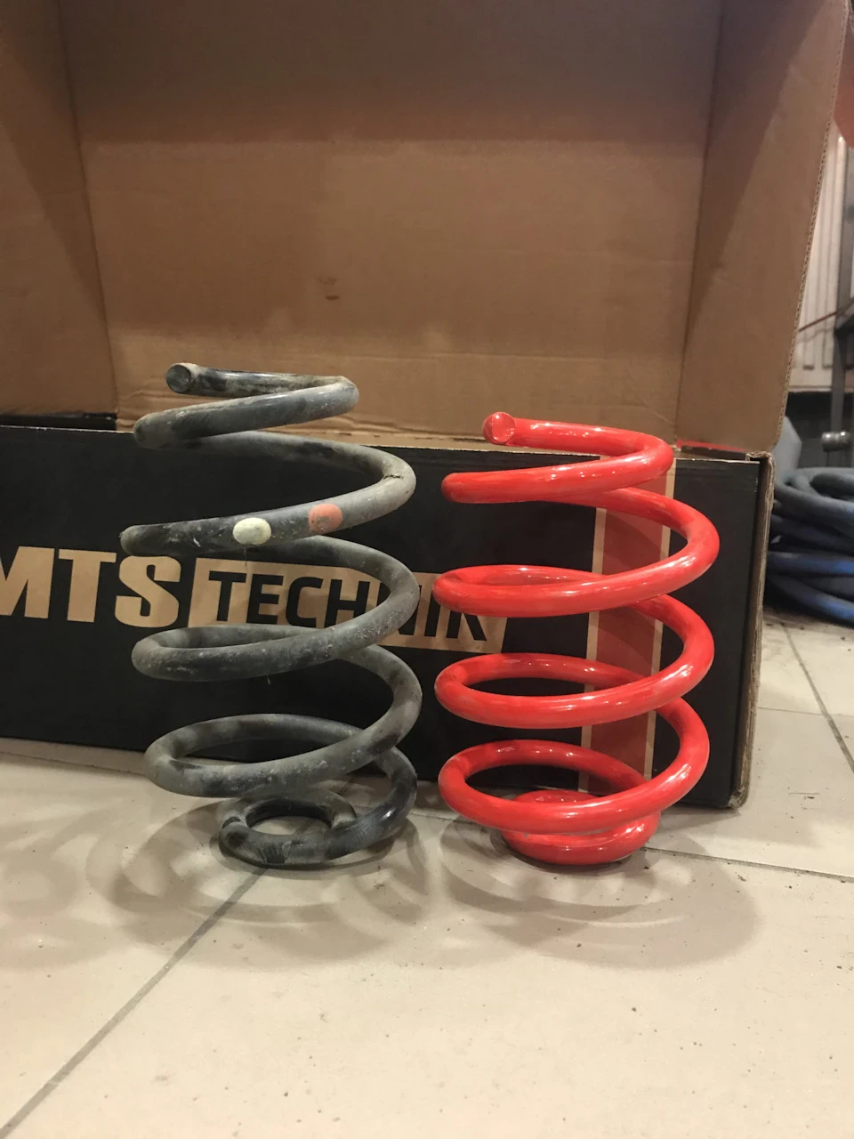 Занижені пружини -30 мм MTS Technic