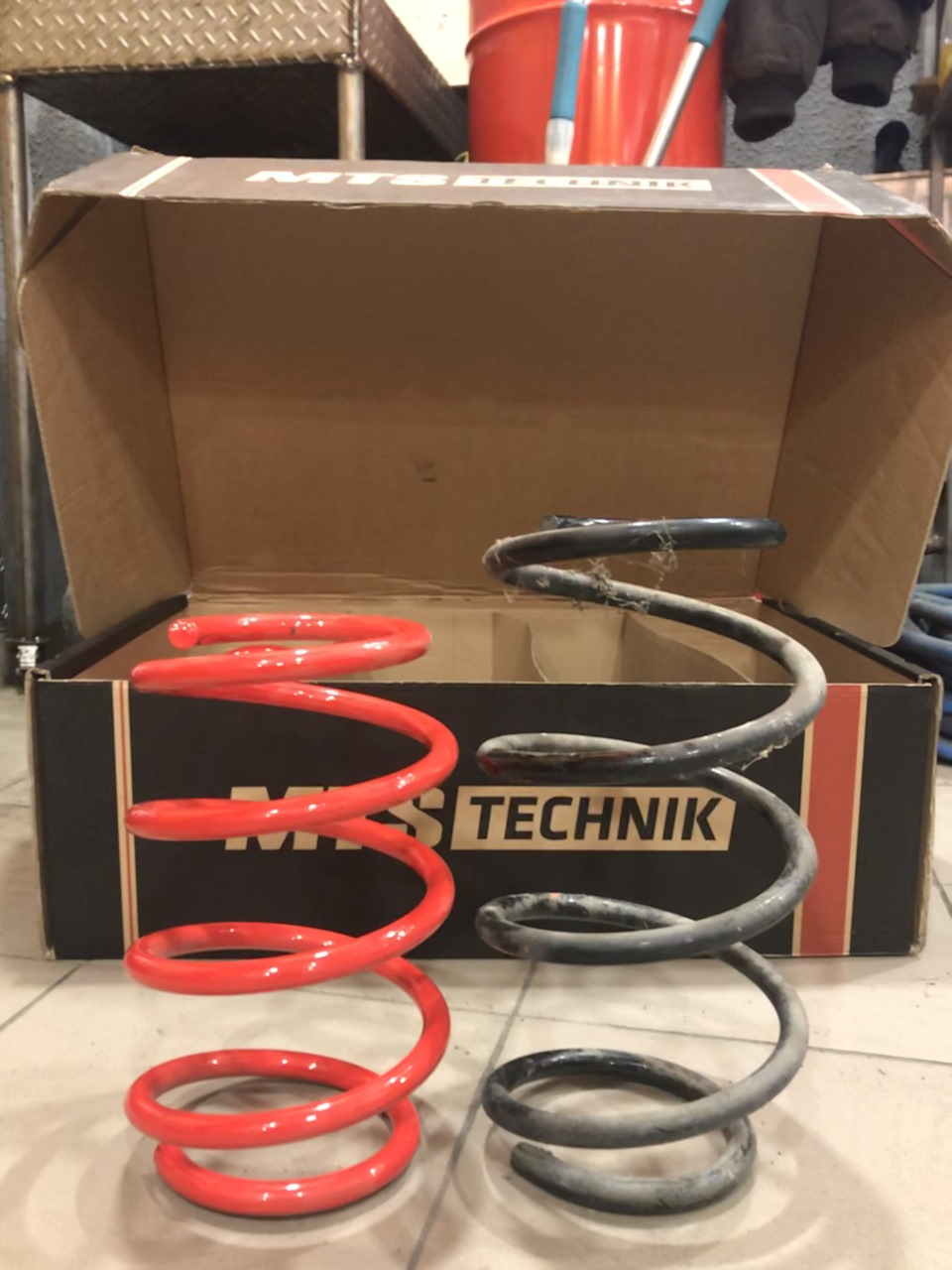 Занижені пружини -30 мм MTS Technic 2
