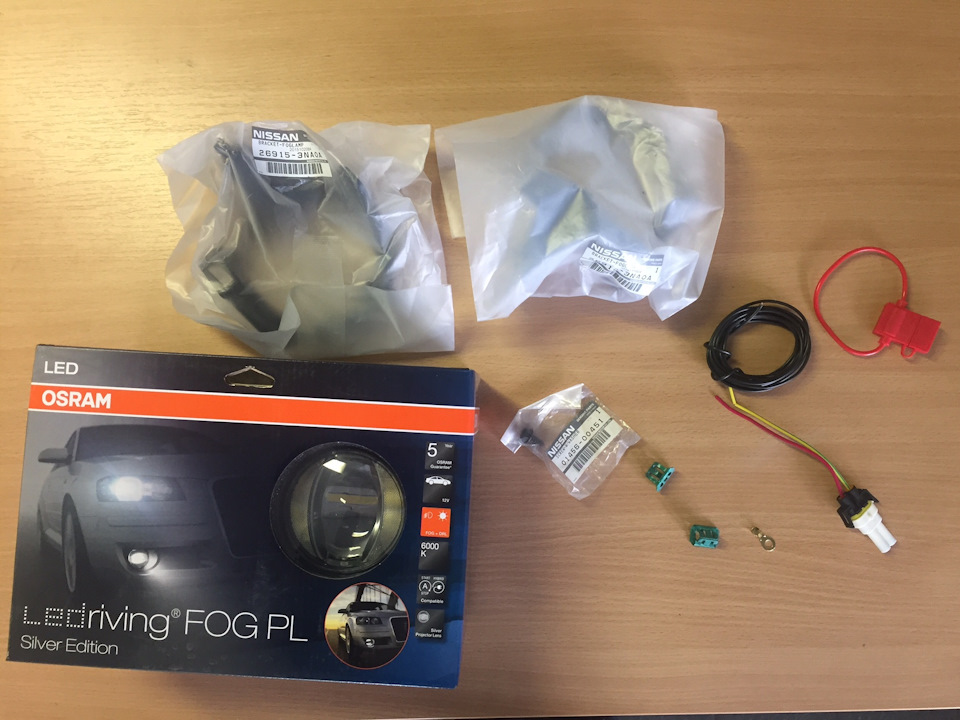 LED протитуманки Osram з ДХО 1