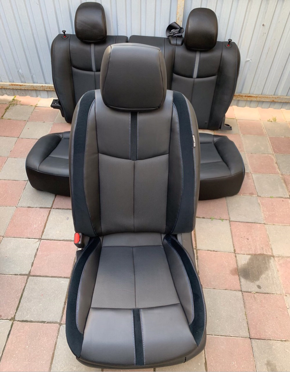 Проробка апгрейду салону (заміна сидінь) LEAF Ze1 своїми руками 2