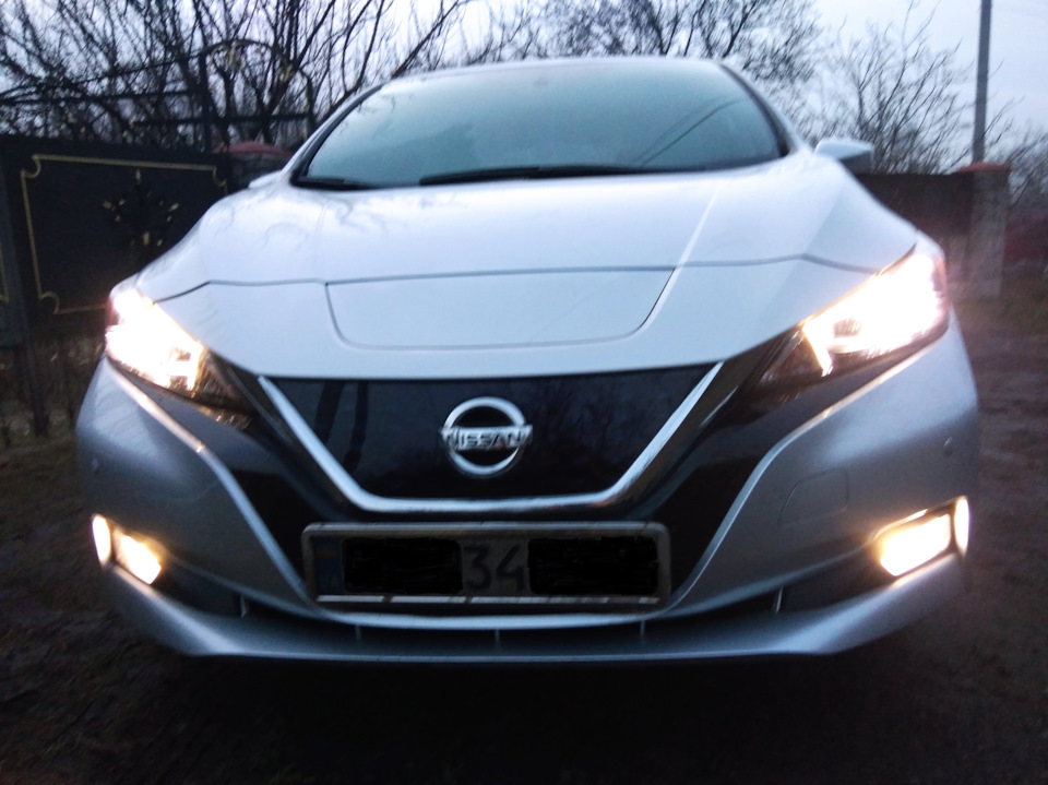 Встановлення світлодіодних (led) ламп у ПТФ LEAF Ze1. 3