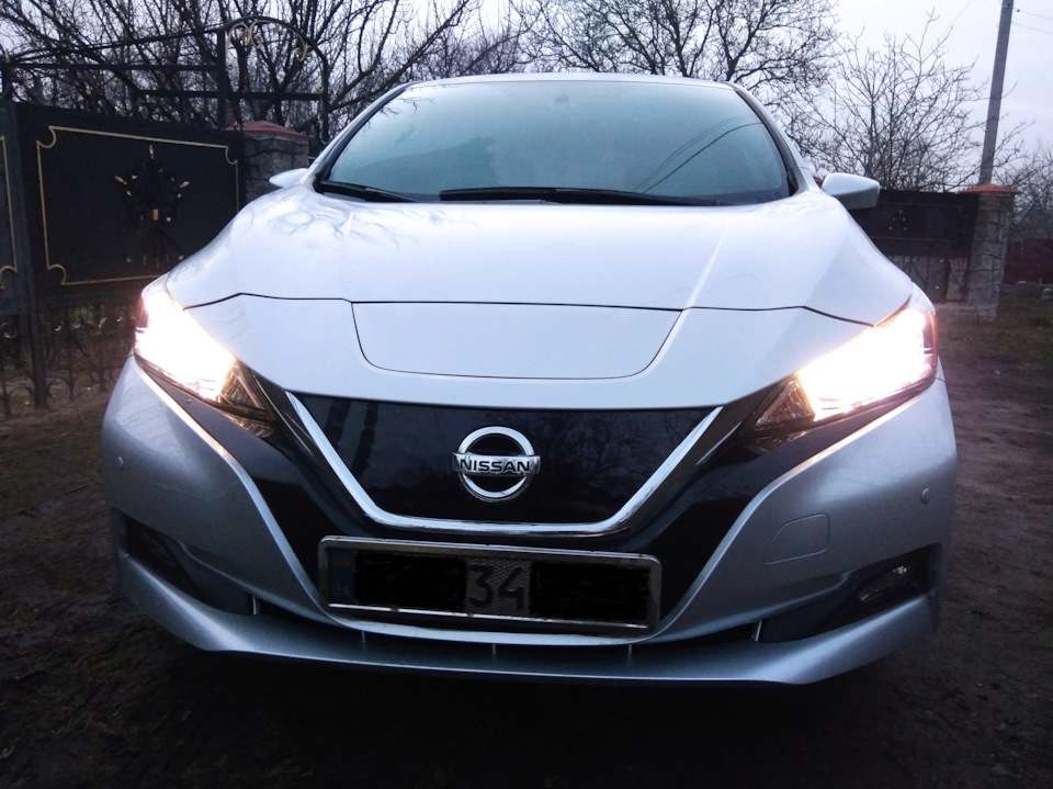 Встановлення світлодіодних (led) ламп у ПТФ LEAF Ze1. 4