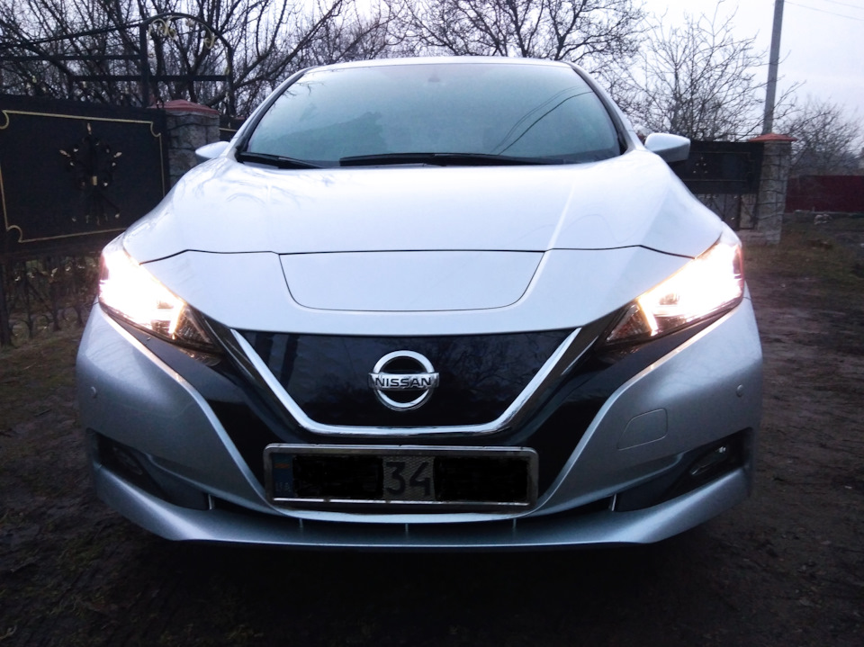 Встановлення світлодіодних (led) ламп у ПТФ LEAF Ze1. 2