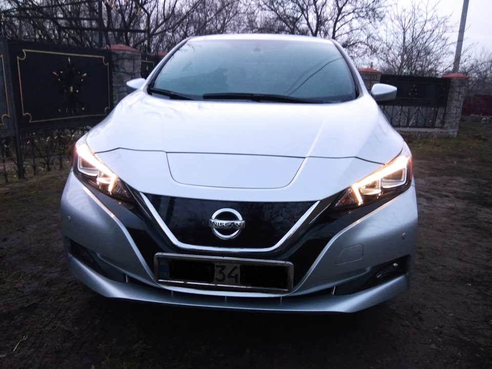Встановлення світлодіодних (led) ламп у ПТФ LEAF Ze1. 1