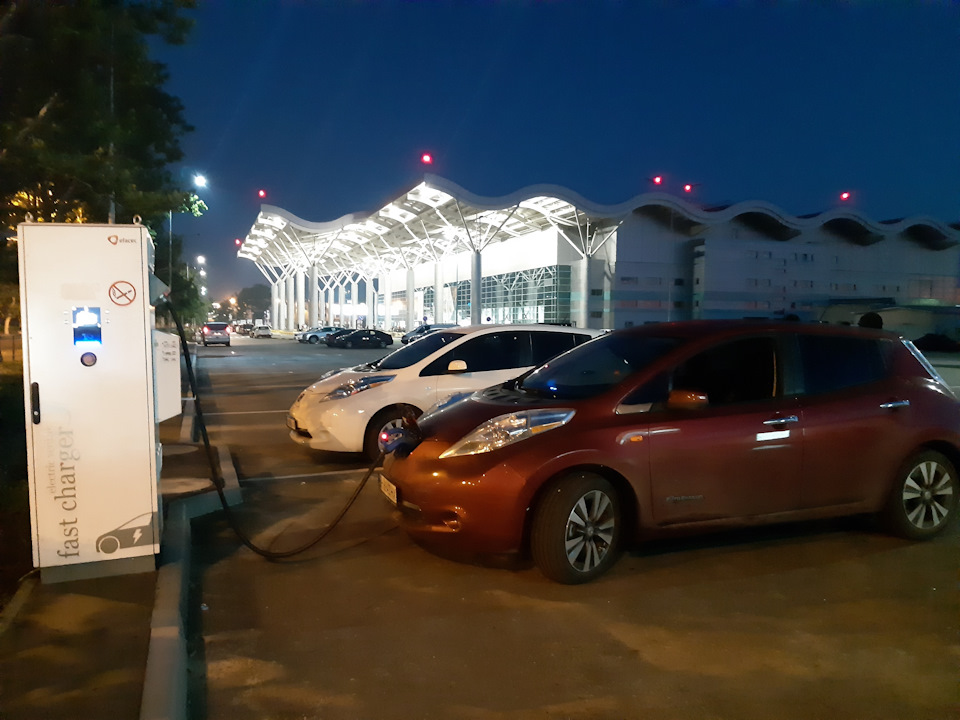Перша нормальна Chademo в Одесі! 2