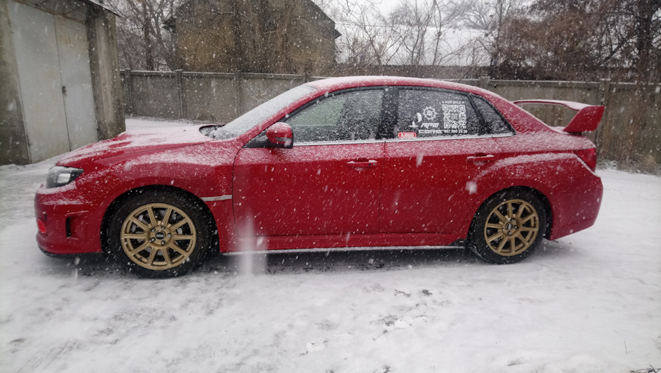 Gold BBS STI на зиму 4