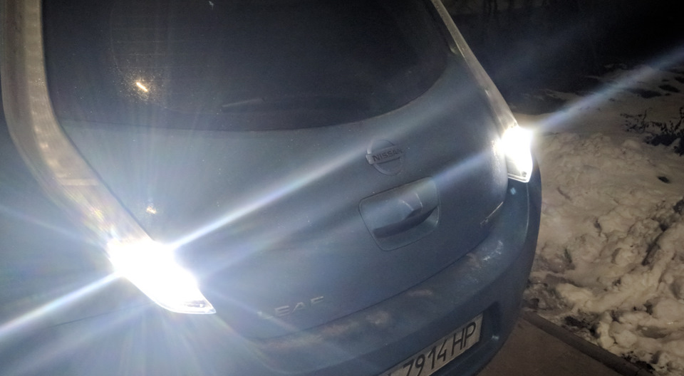 Led лампи в задній хід 5