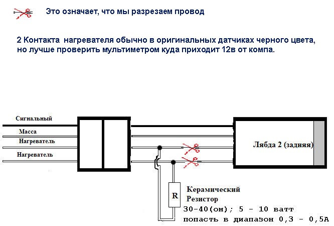 Обманка датчика кисню, помилка Р0161 4