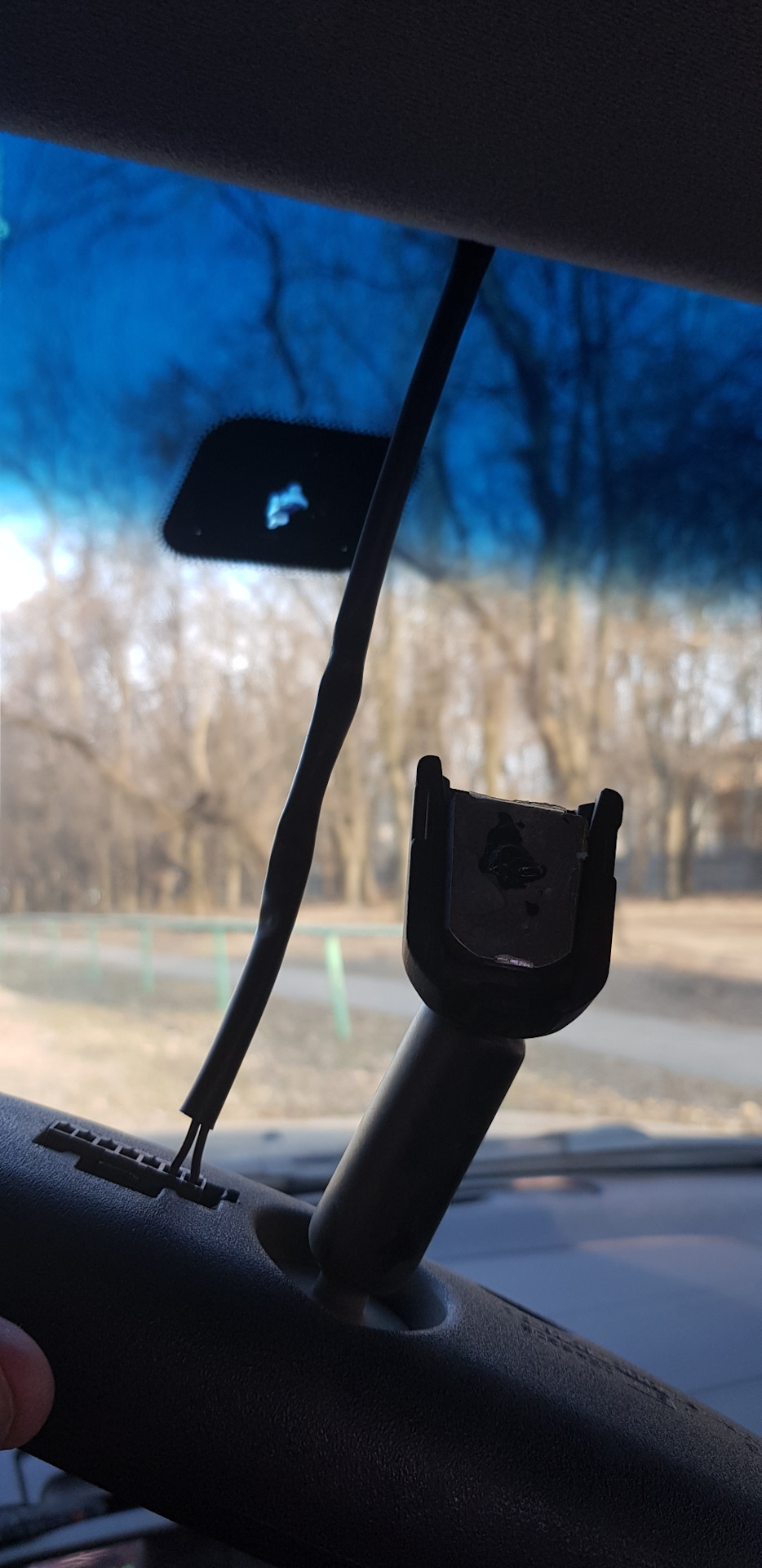 Затонировал лобовик 5