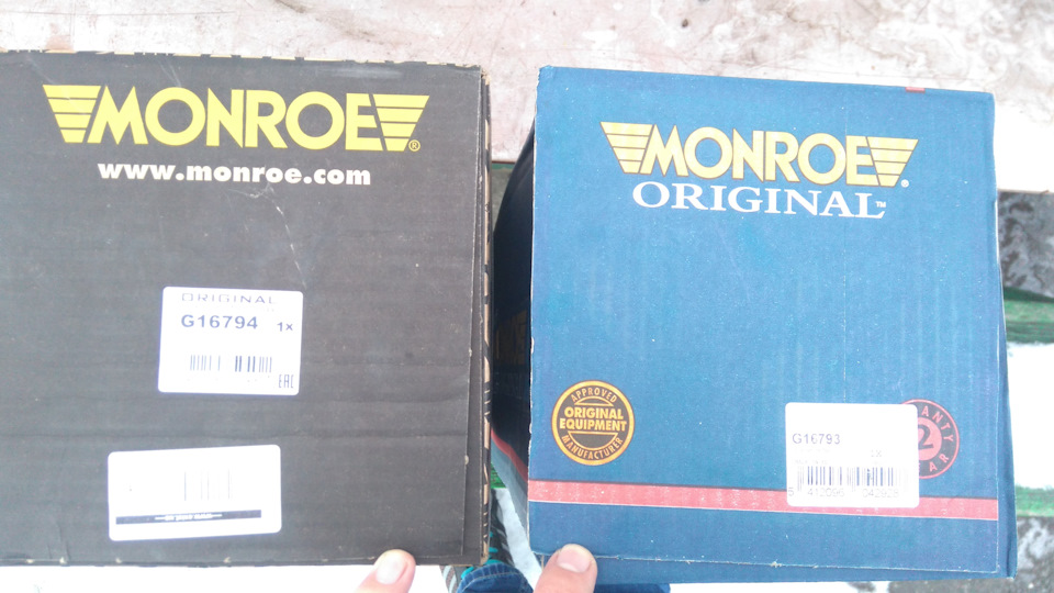 Передні стійки MONROE ORIGINAL 4