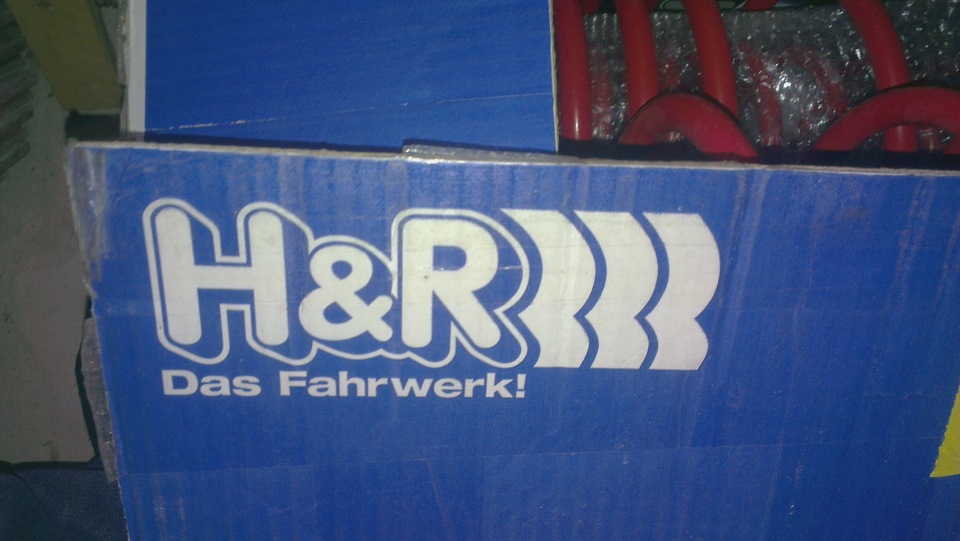 Нові пружини H&R - 35 заниження 3