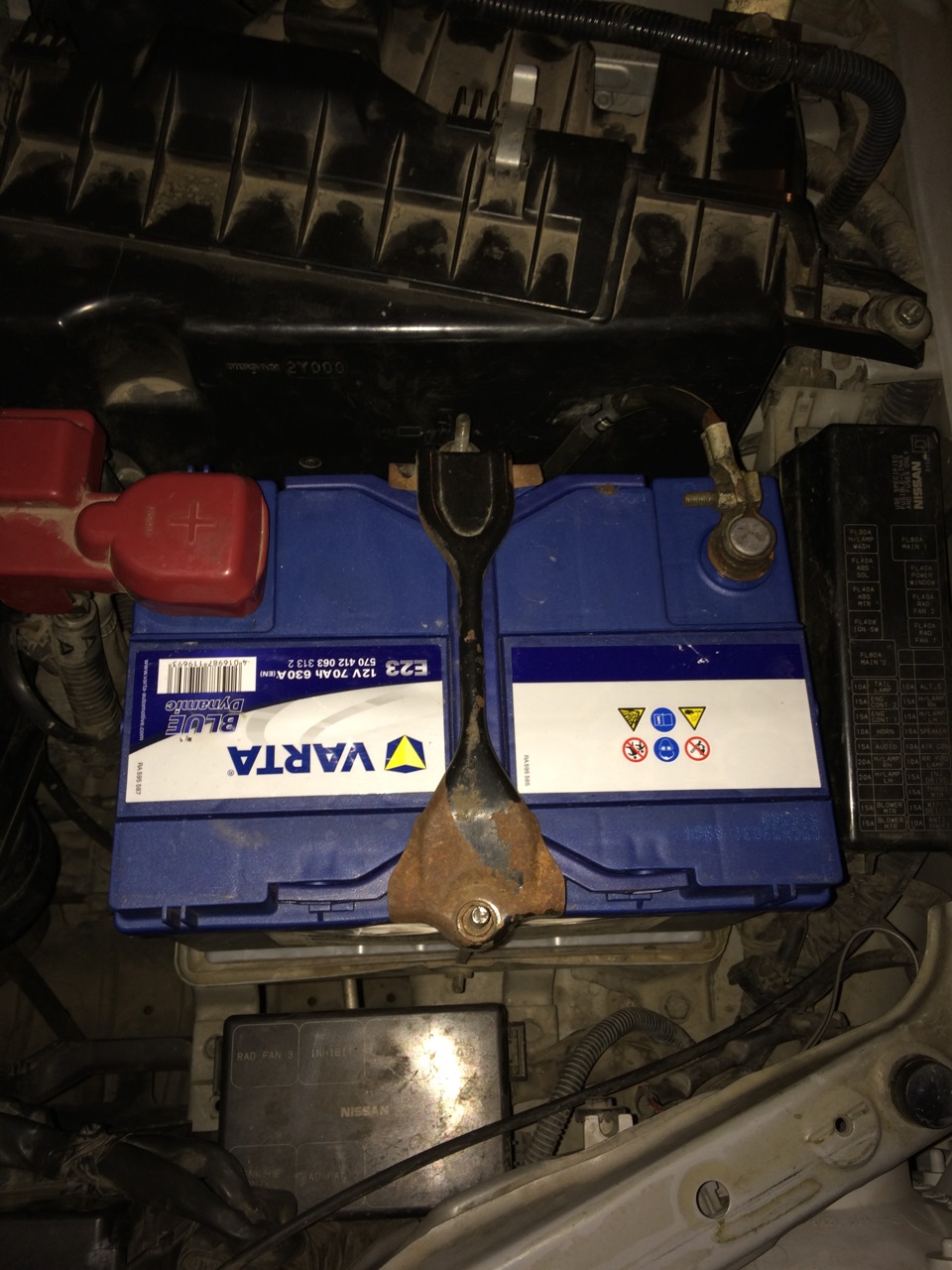 Новий акумулятор Varta 70Ah 3