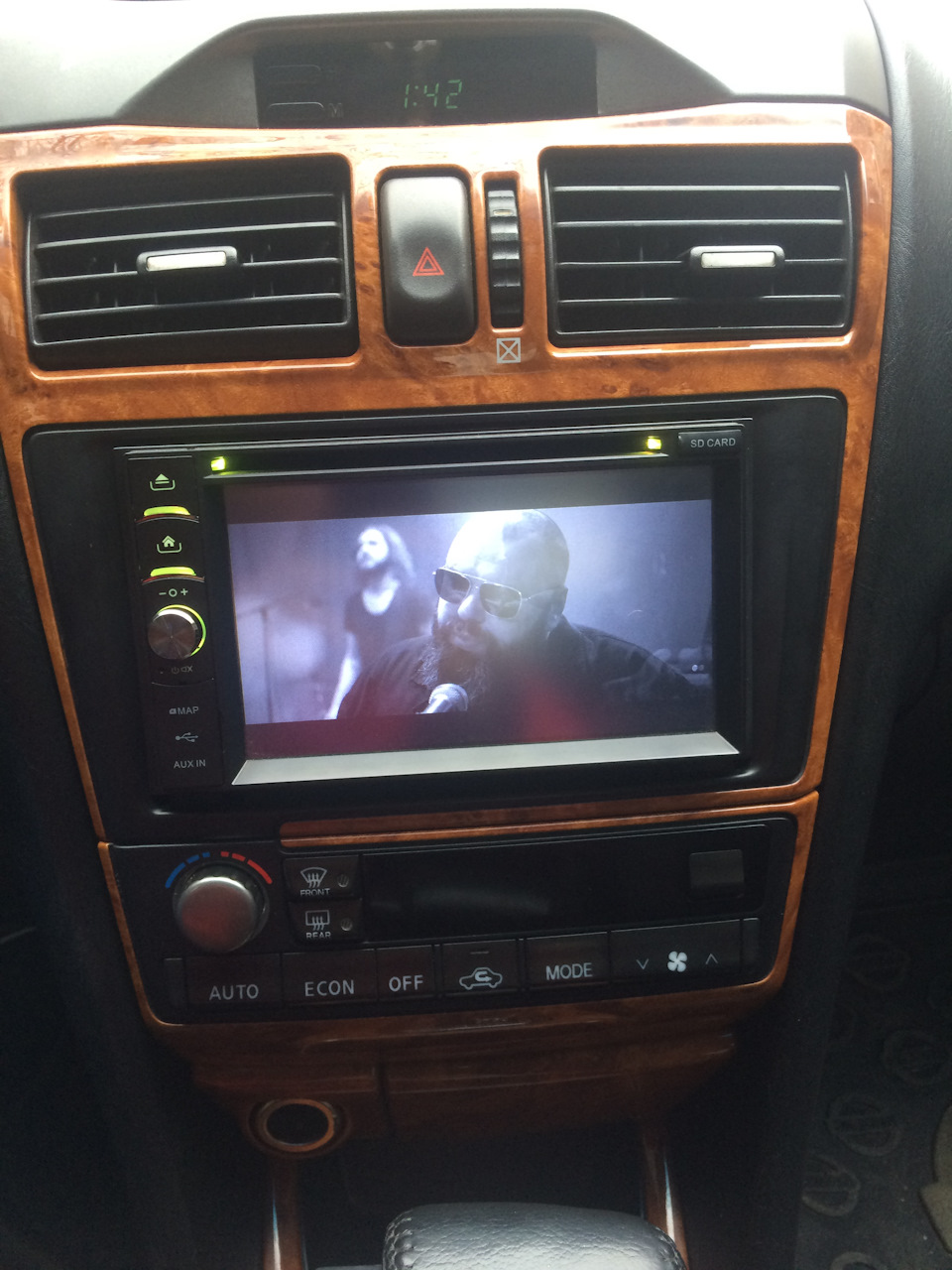 Установка 2Din Incar7740 3