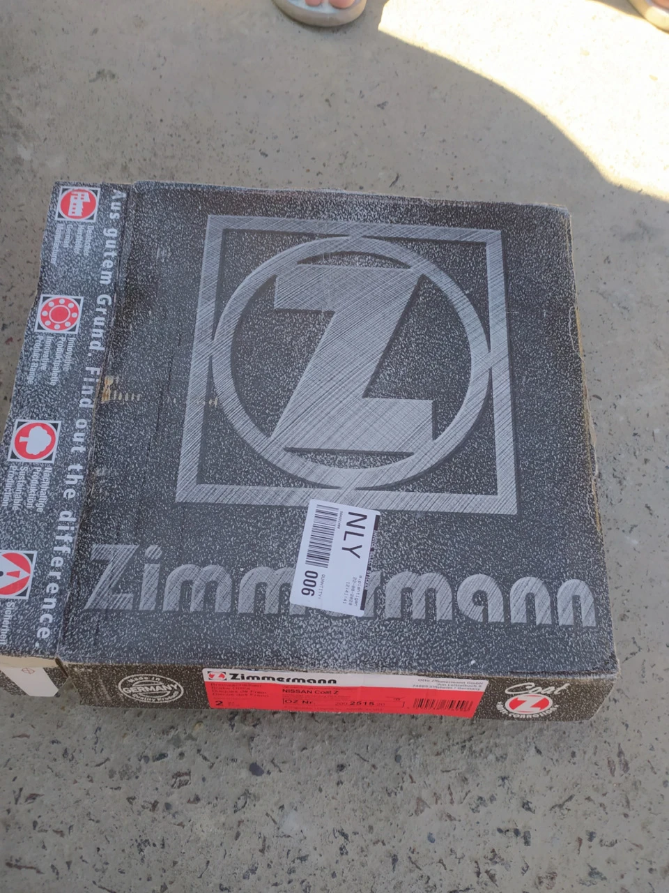 Заміна передніх гальмівних дисків Zimmermann та колодок Hi-Q