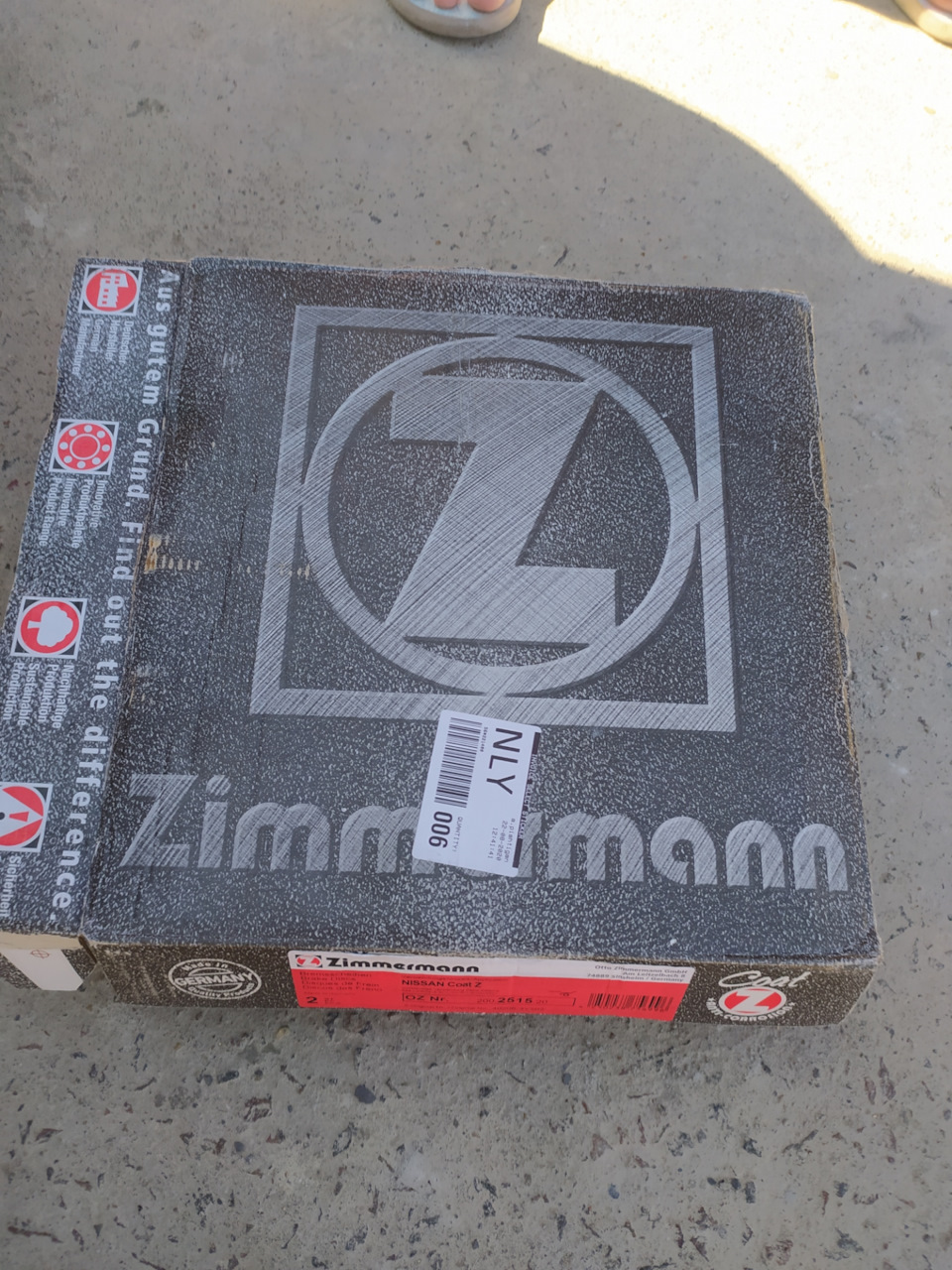 Заміна передніх гальмівних дисків Zimmermann та колодок Hi-Q 1