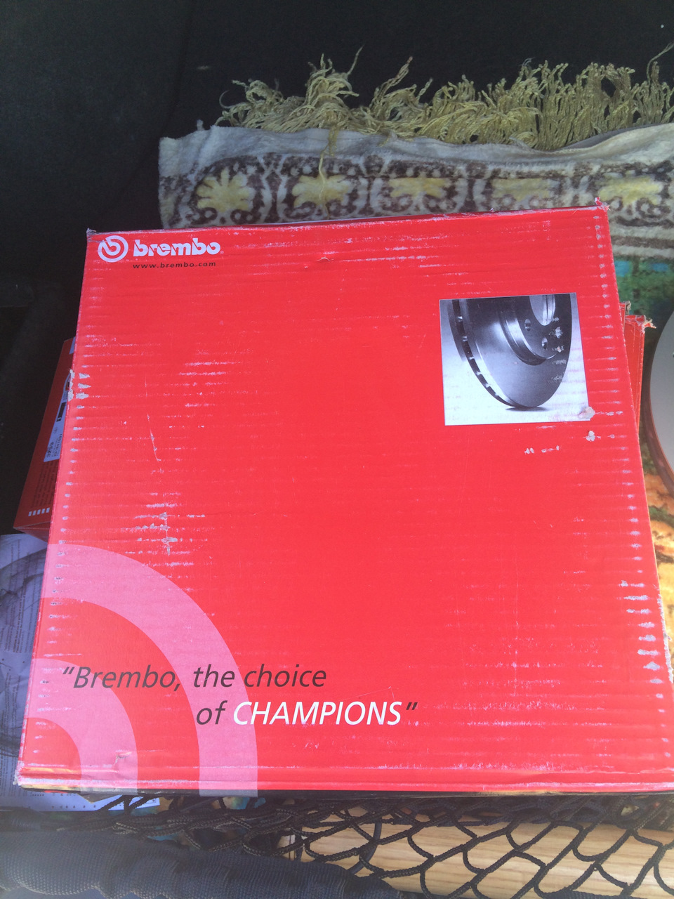 Заміна задніх гальмівних дисків Brembo + задні колодки Brembo 2