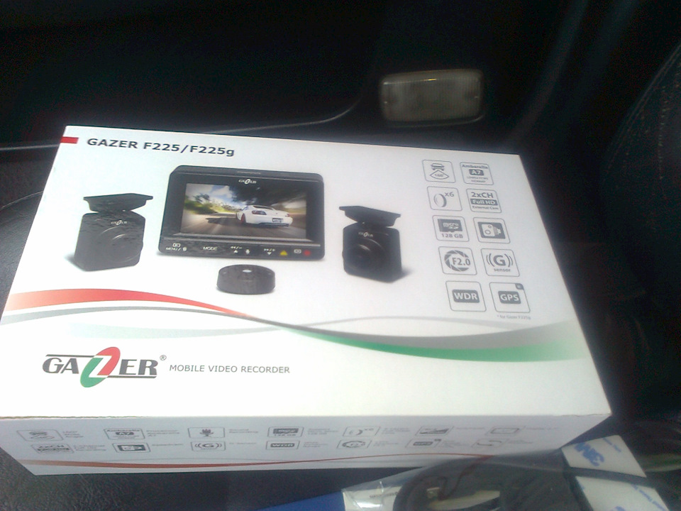 Реєстратор Gezer 225 з GPS 1