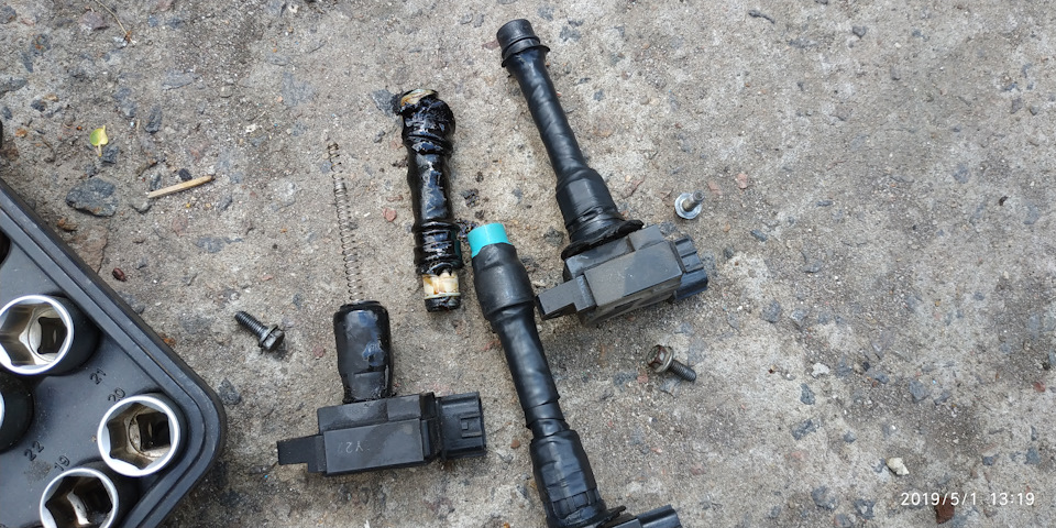 Сальники колодязів свічок. 3