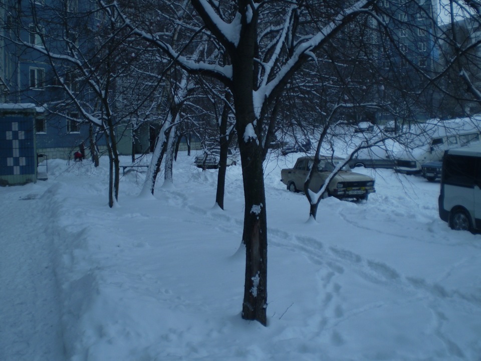 а у нас, тем временем — зима. 4