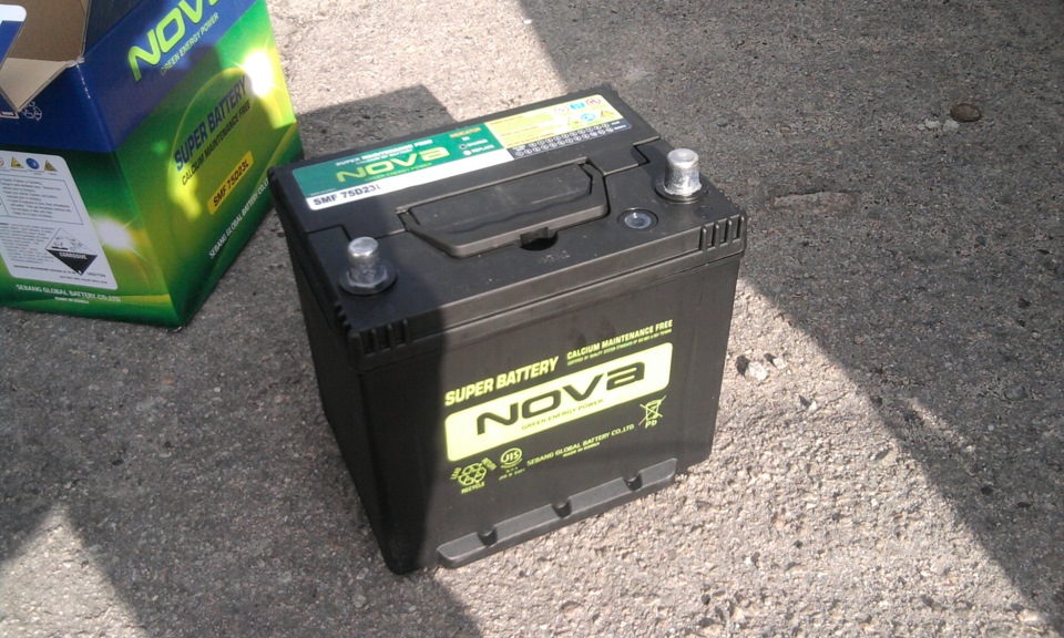 АКБ Nova Super Battery 2